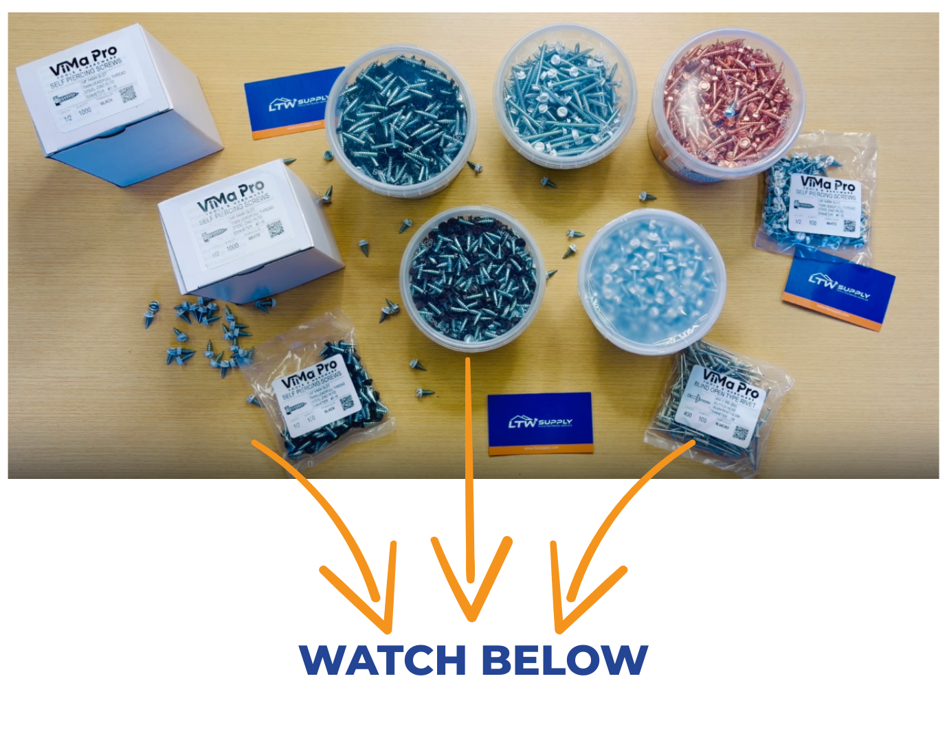 Self Piercing "Zip" Screws... VIDEO!