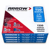 Staples - Arrow, 1/4"-T-50 4-Pack [100-830]