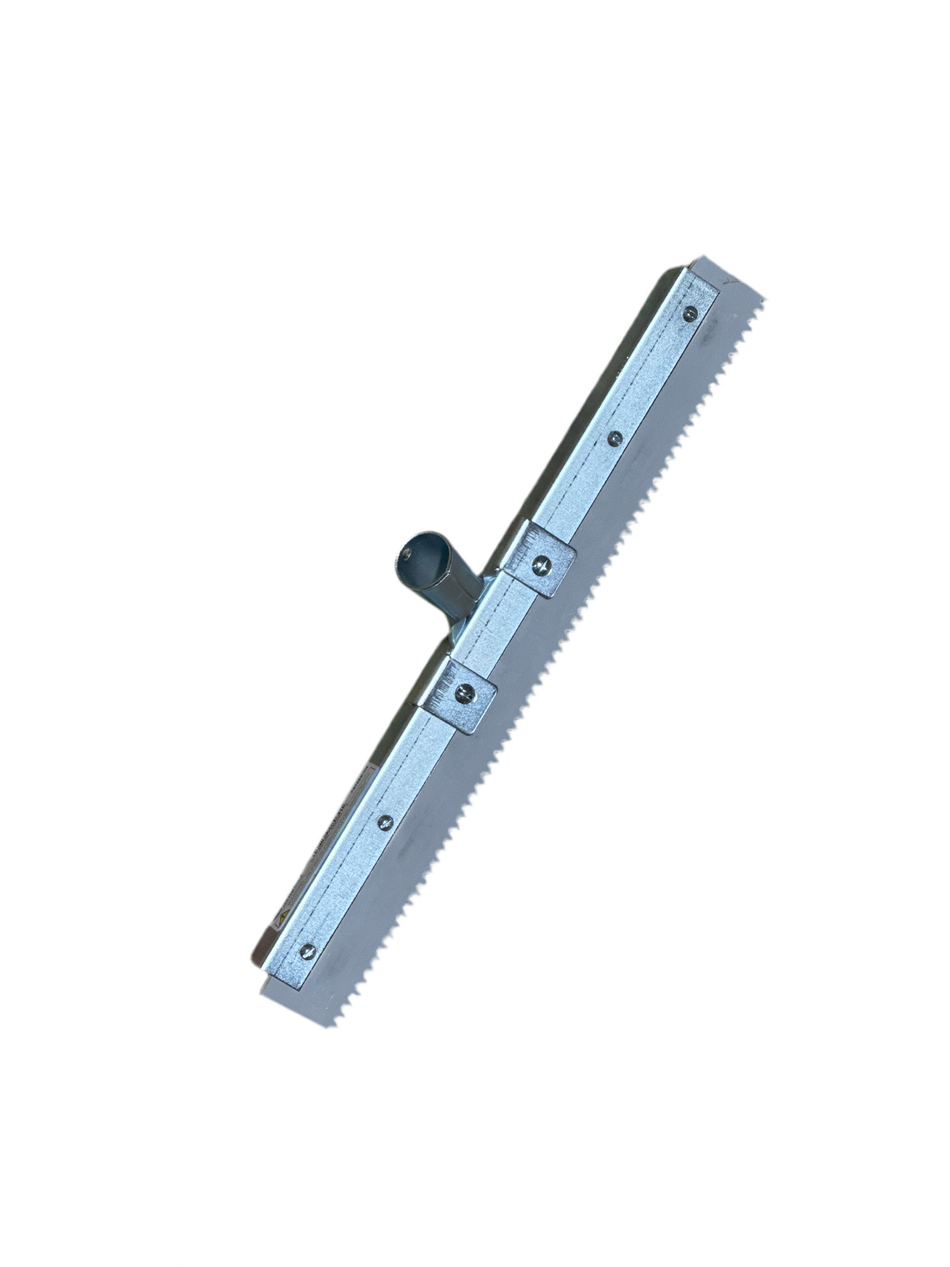 Squeegee V Notched 1/4" X 18"  [360-290]