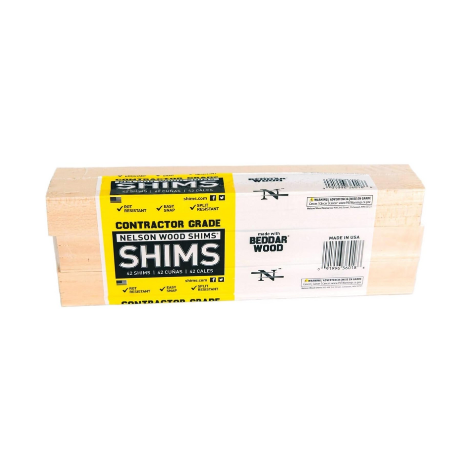 12" Beddar Wood Shims - Contractor Grade Bundle [090-116]