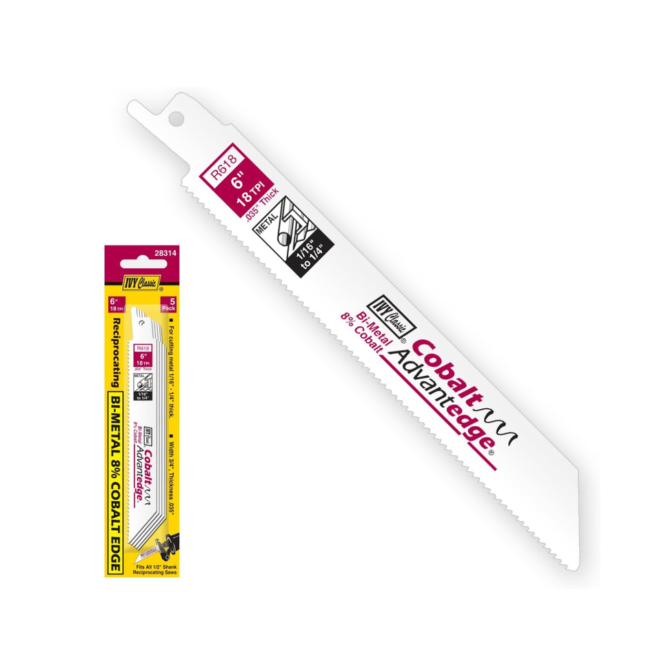 Blade - Reciprocating 6" 18TPI - Metal  [130-280]