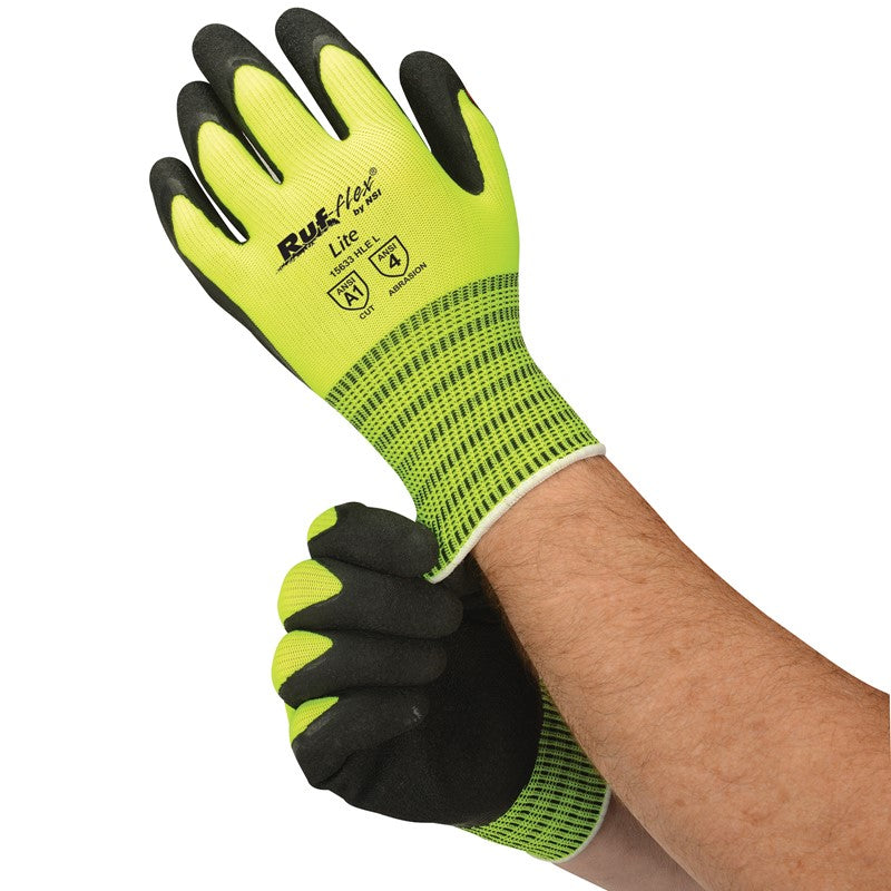 Gloves Hi-Viz Large  [370-173]