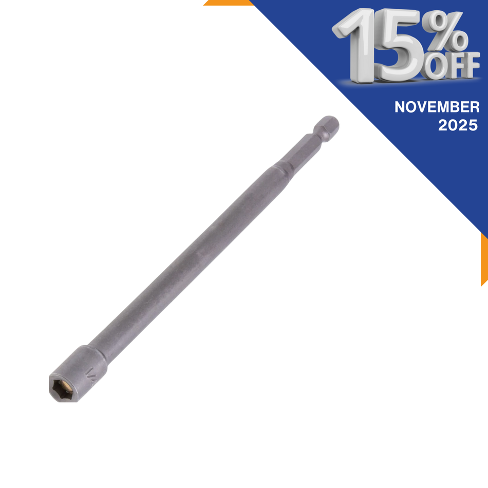Nut Setter Magnetic 1/4" x 6"  [150-126]