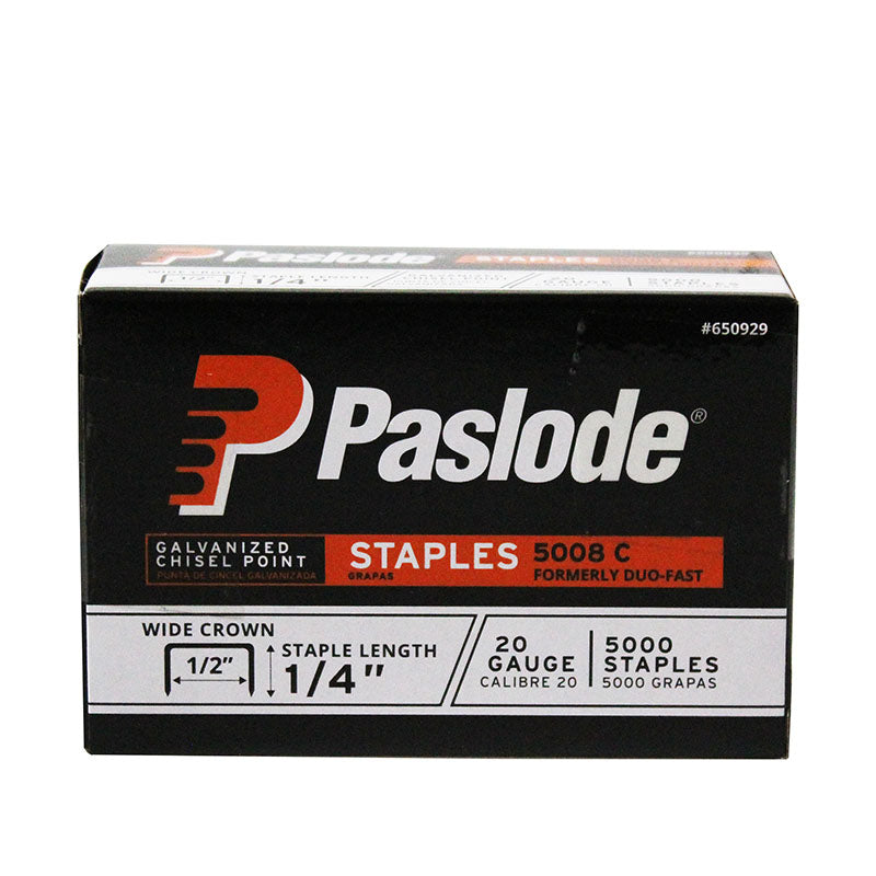 Staples - Duofast-Paslode 5008C 1/4"  [100-840]