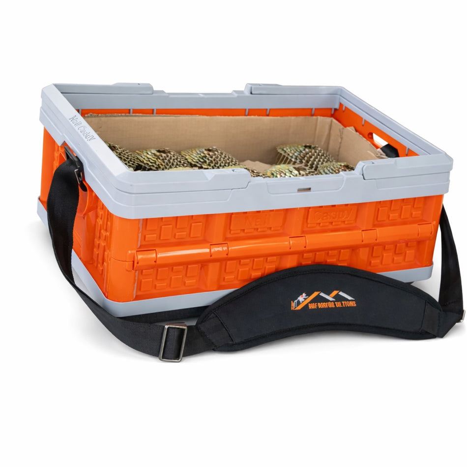 Nail Caddy - Coil Nail Storage Box w/ Foam Base [130-879]