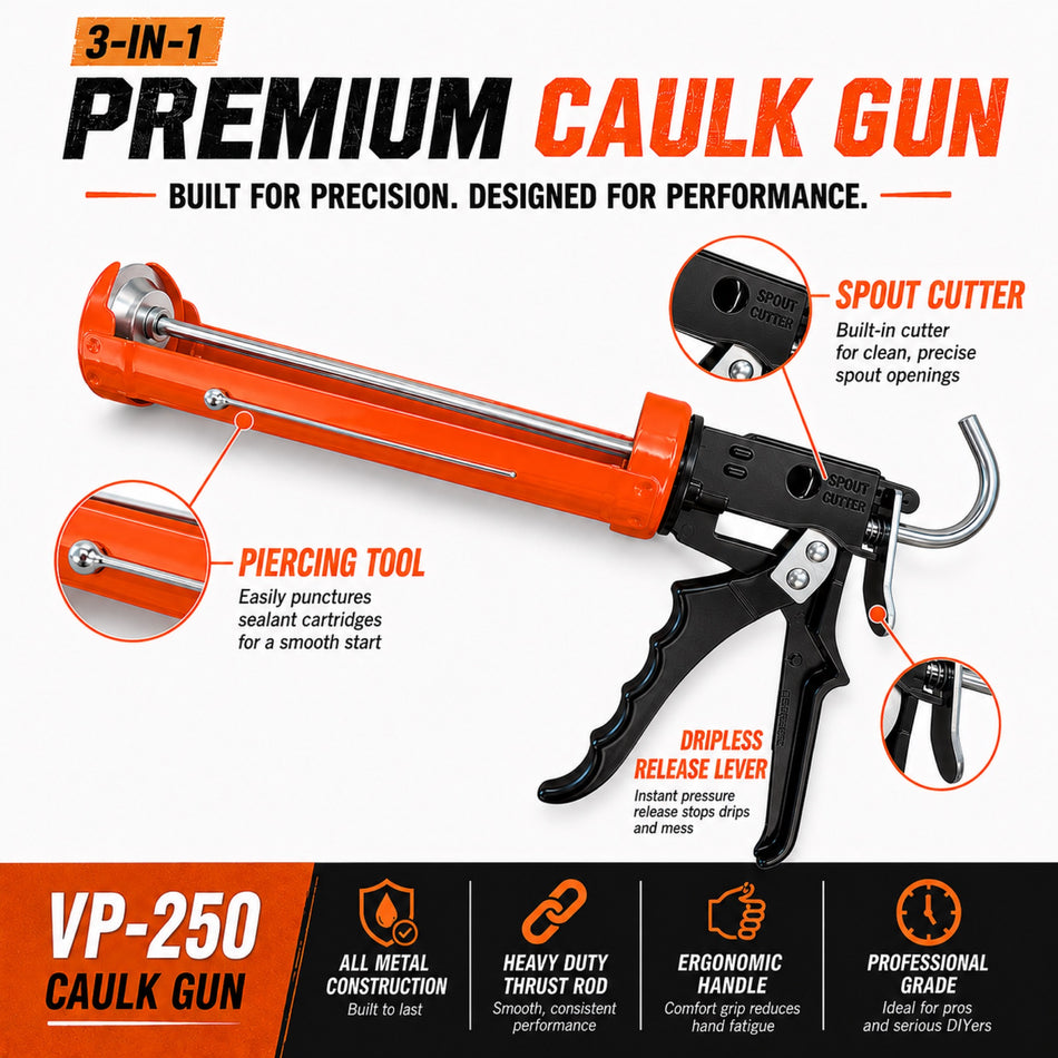 Caulking Gun #VP-250 [160-601]