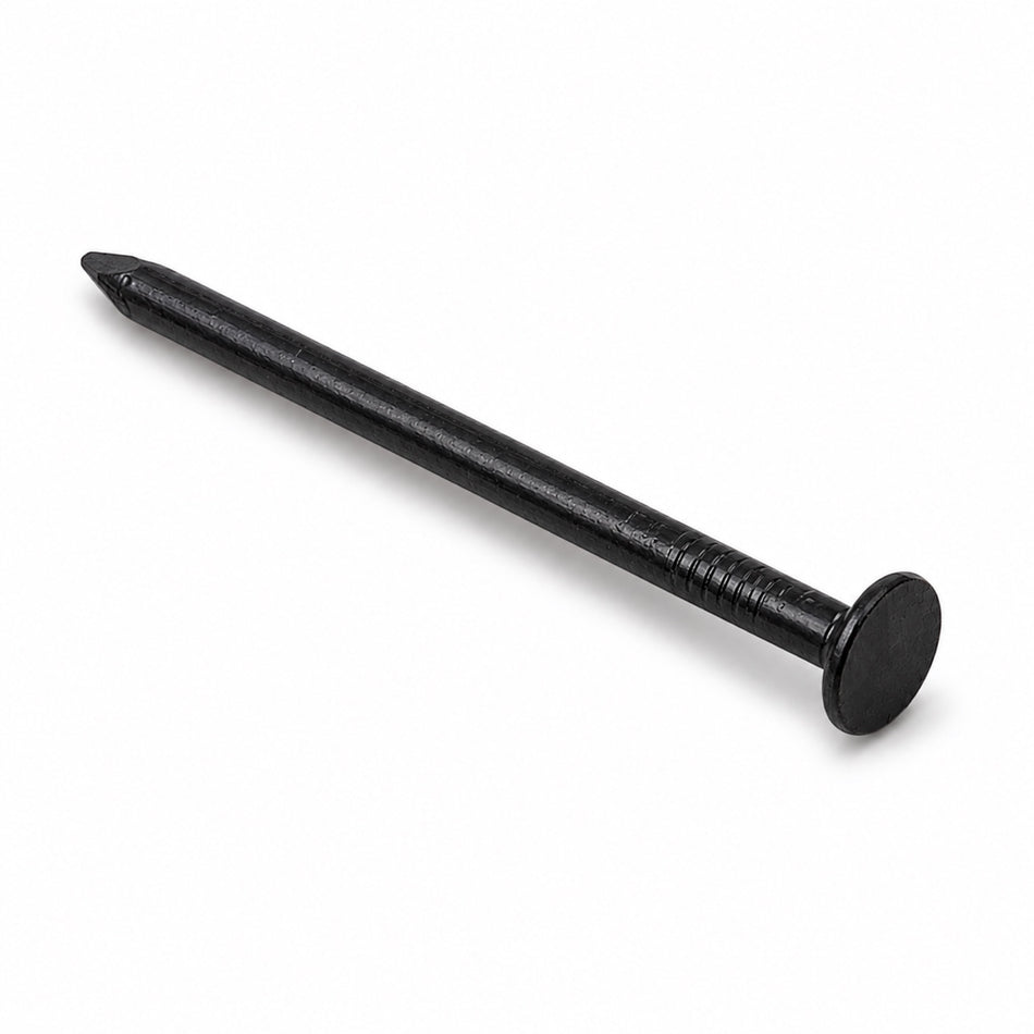Trim Nails - 1.25" x 15 Gauge  Smooth Shank- SS - BLACK - 1 lb  (100-502)