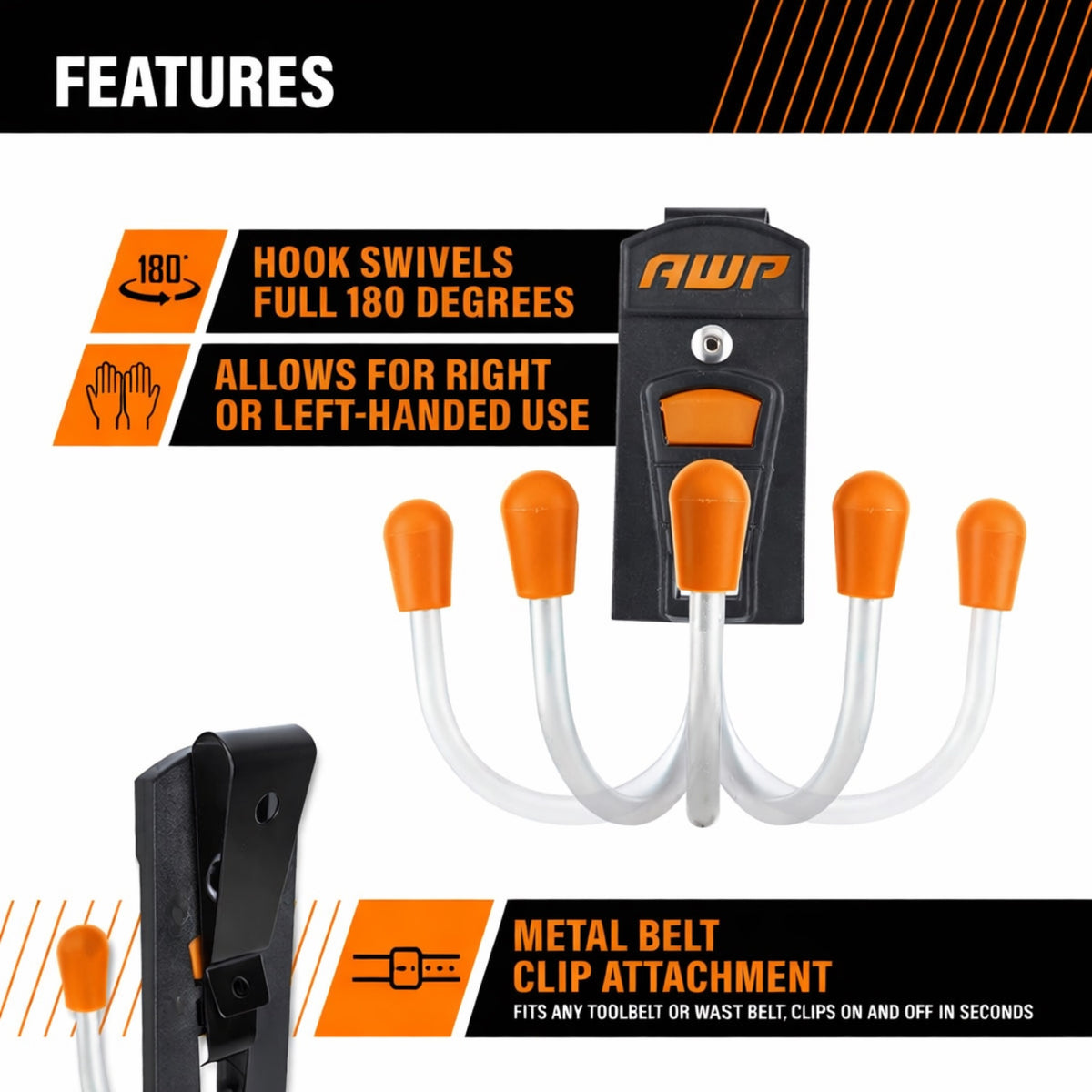 Monster Hook – Heavy-Duty Hanging & Storage Hook – LTW Supply