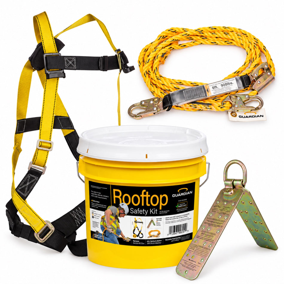 Safety Fall Kit W/Reusable Anchor  [380-144]
