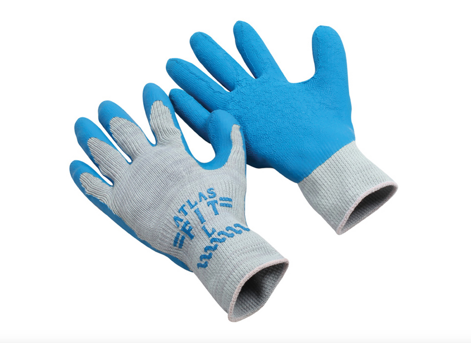 Gloves Atlas Blue # 300 Med  [370-165]