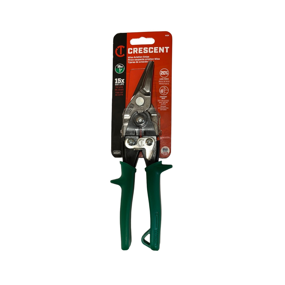 Snip Wiss Aviation Right M2R Green [130-615]
