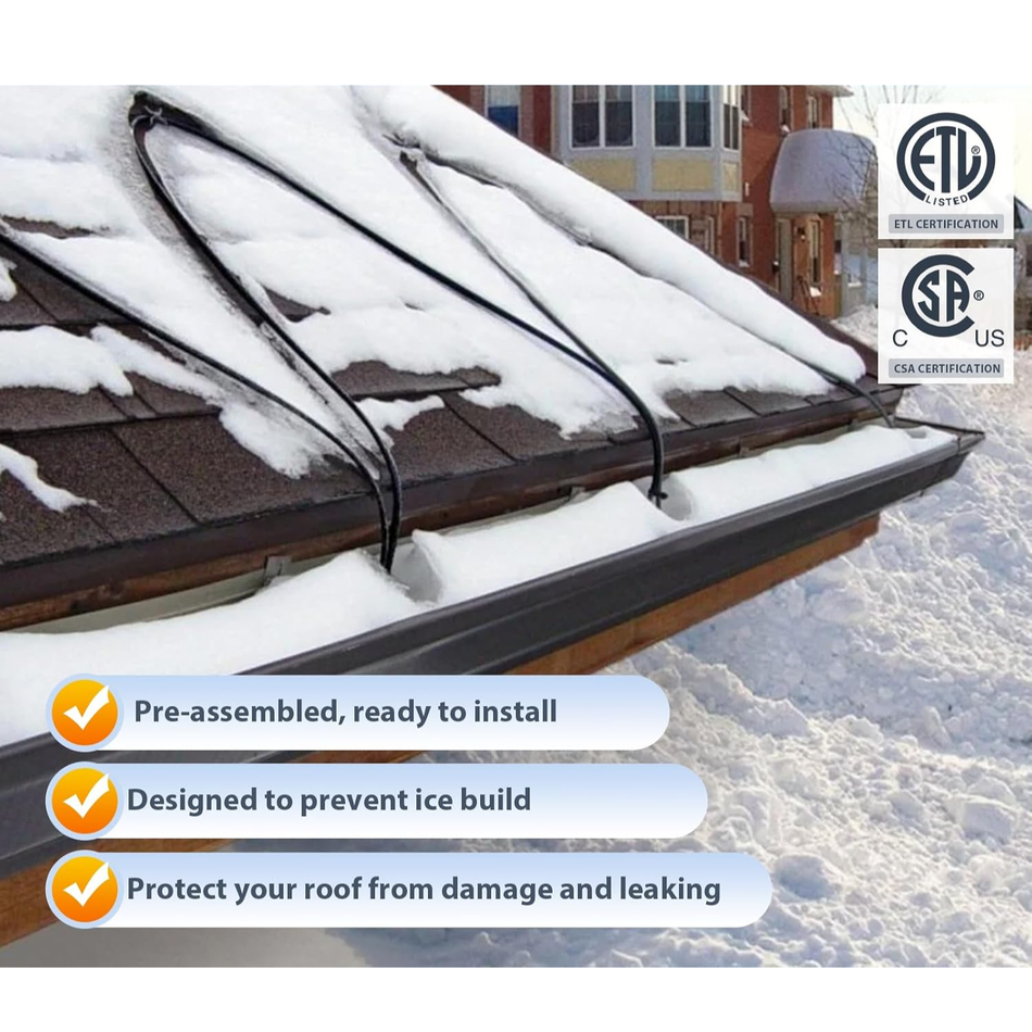 Roof De-Icing Cable Kit 20'  [280-743]