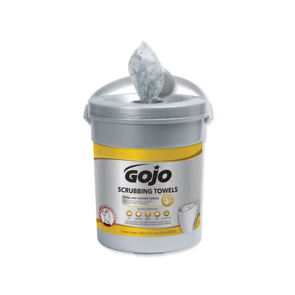 Cleaner - GoJo Scrubbing Towels 72ct  [350-114]